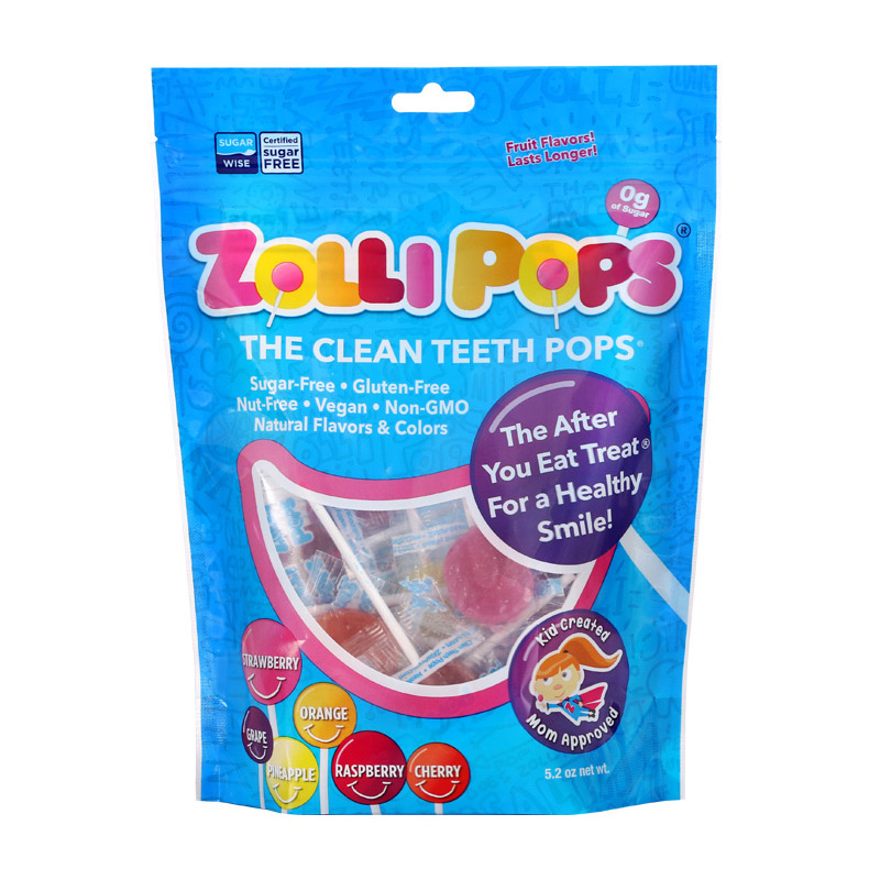 祖利 混合水(shuǐ)果味棒棒糖25支袋裝